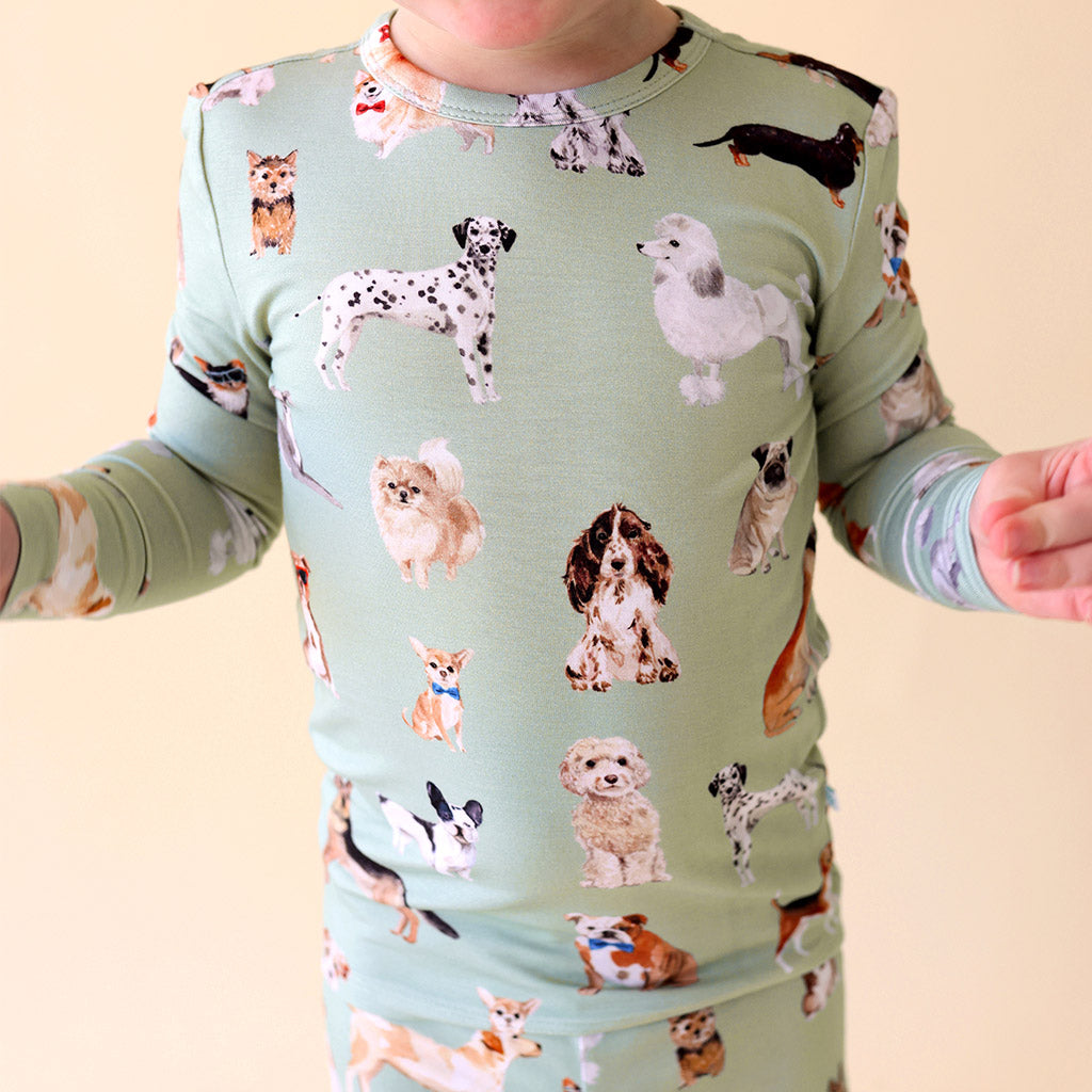 Posh Puppies Classic Pajama Set